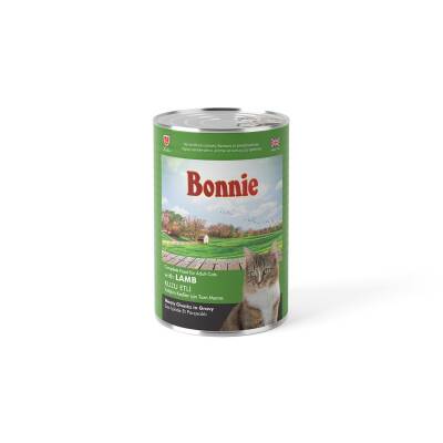 Bonnie Kuzu Etli Yetişkin Kedi Maması 400 G - Bonnie