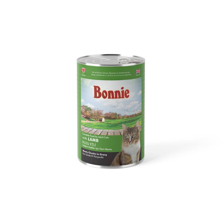 Bonnie Kuzu Etli Yetişkin Kedi Maması 400 G - 1
