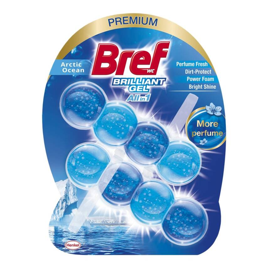 Bref Brilliant Gel Artctic Ocean Klozet Bloğu 2x42 G - 1