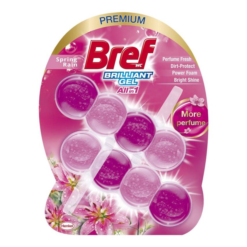 Bref Brilliant Gel Spring Rain Klozet Bloğu 2x42 G - 1