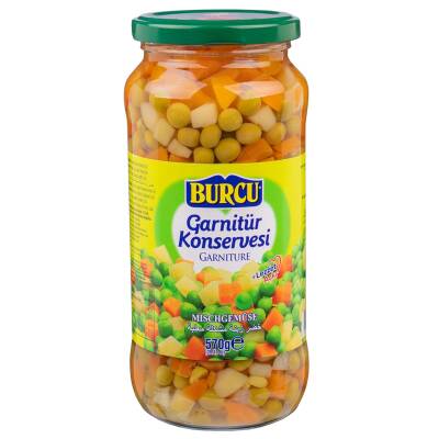 Burcu Garnitür Konservesi 570 G - Burcu