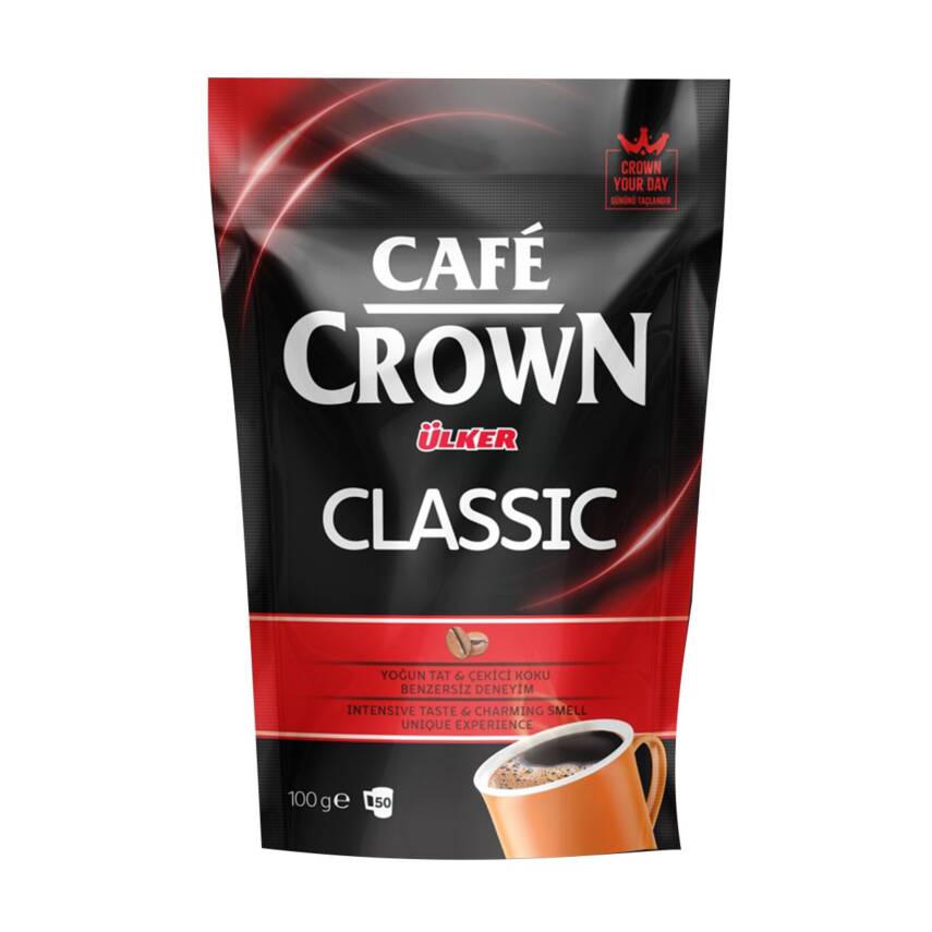 Cafe Crown Classic Ekonomik Paket 100 G - 1
