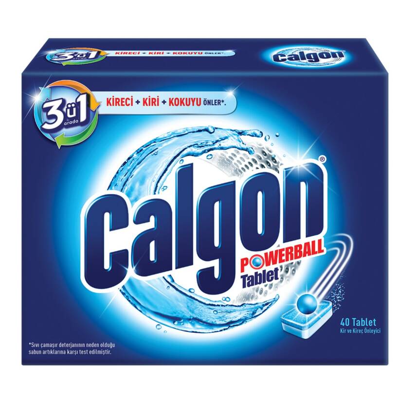 Calgon Kireç Önleyici Tablet 40 Adet - 1