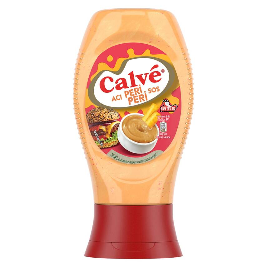 Calve Acı Peri Peri Sos 245 G - 1