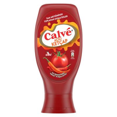 Calve Acılı Ketçap 430 G - Calve