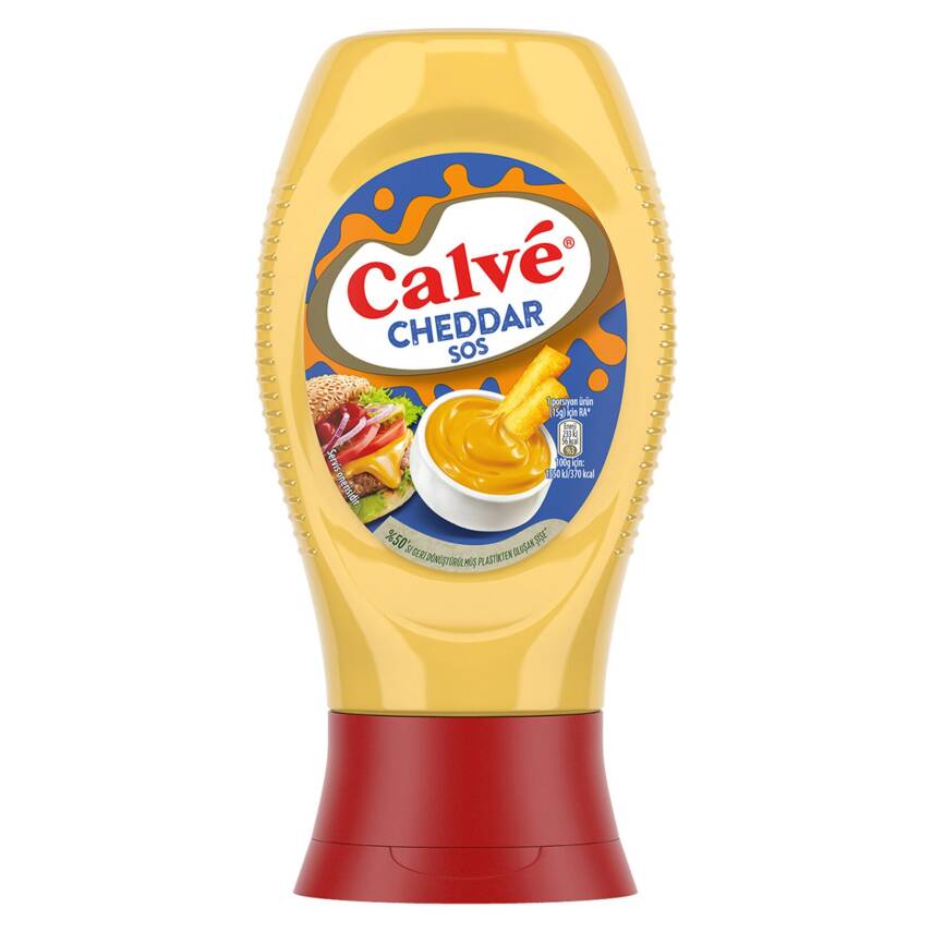 Calve Cheddar Sos 240 G - 1