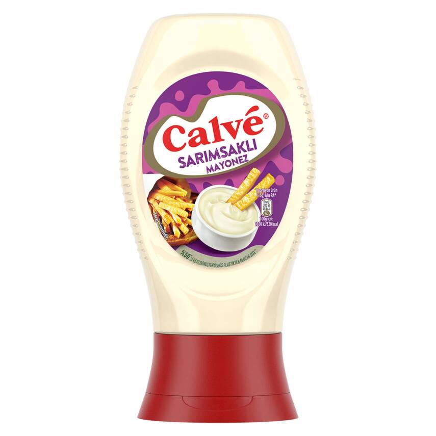 Calve Sarımsaklı Mayonez 245 G - 1