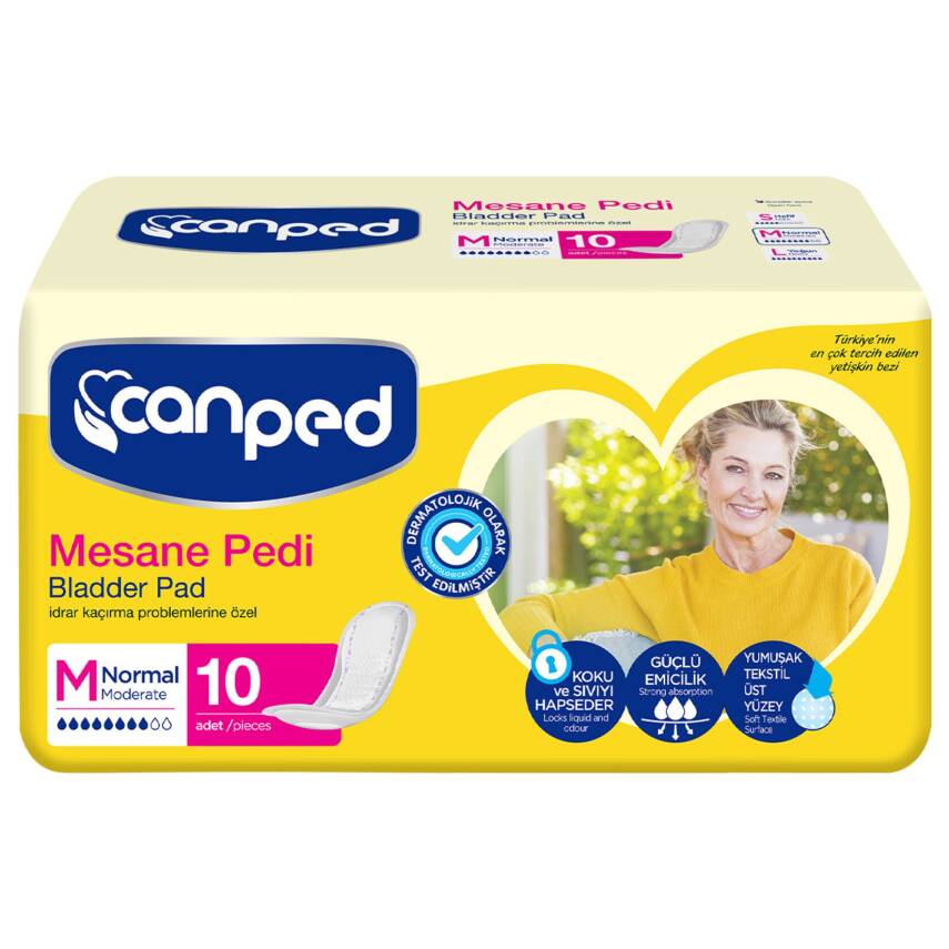 Canped Mesane Pedi Normal 10'lu - 1