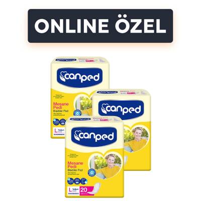Canped Mesane Pedi Yoğun Online Paket 60'lı - Canped