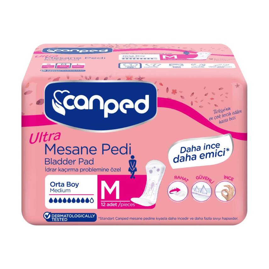 Canped Ultra Mesane Pedi Orta 12'li - 1