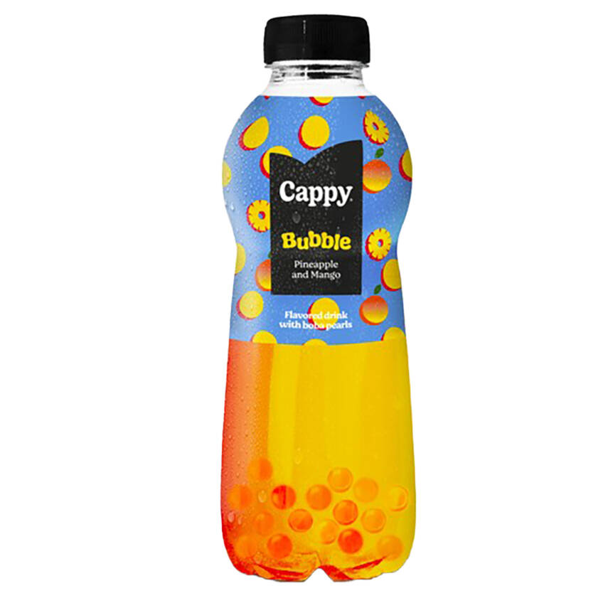 Cappy Bubble Ananas & Mango Aromalı İçecek Pet 330 Ml - 1