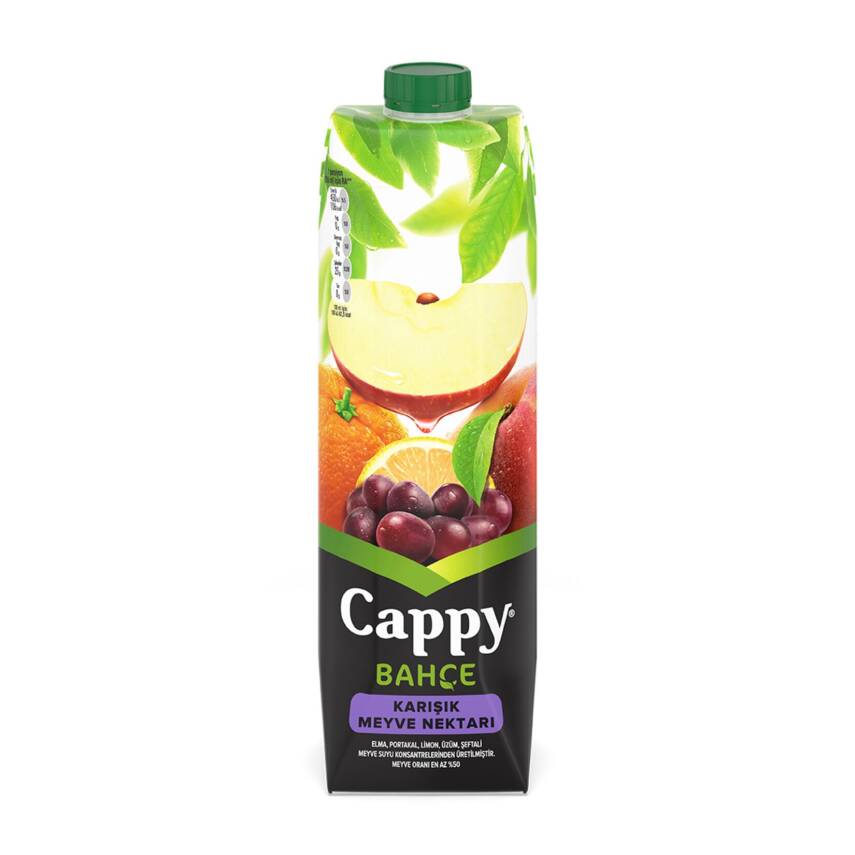 Cappy Karışık Meyve Nektarı Karton Kutu 1 L - 1