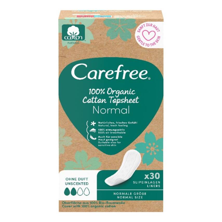 Carefree Organıc Cotton Günlük Ped 30'lu - 1