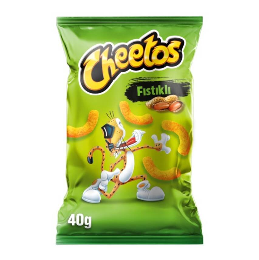 Cheetos Fırından Fıstık Aromalı Mısır Çerezi Aile Boy 40 G - 1