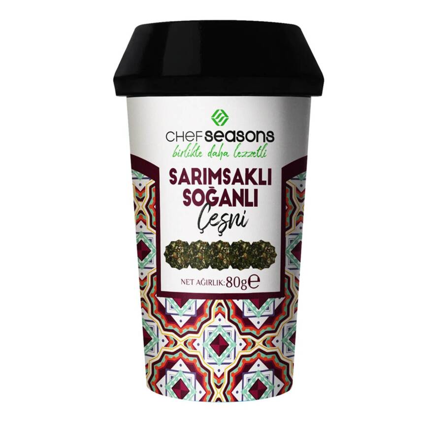 Chef Seasons Sarımsaklı Soğanlı Çeşni 80 G - 1