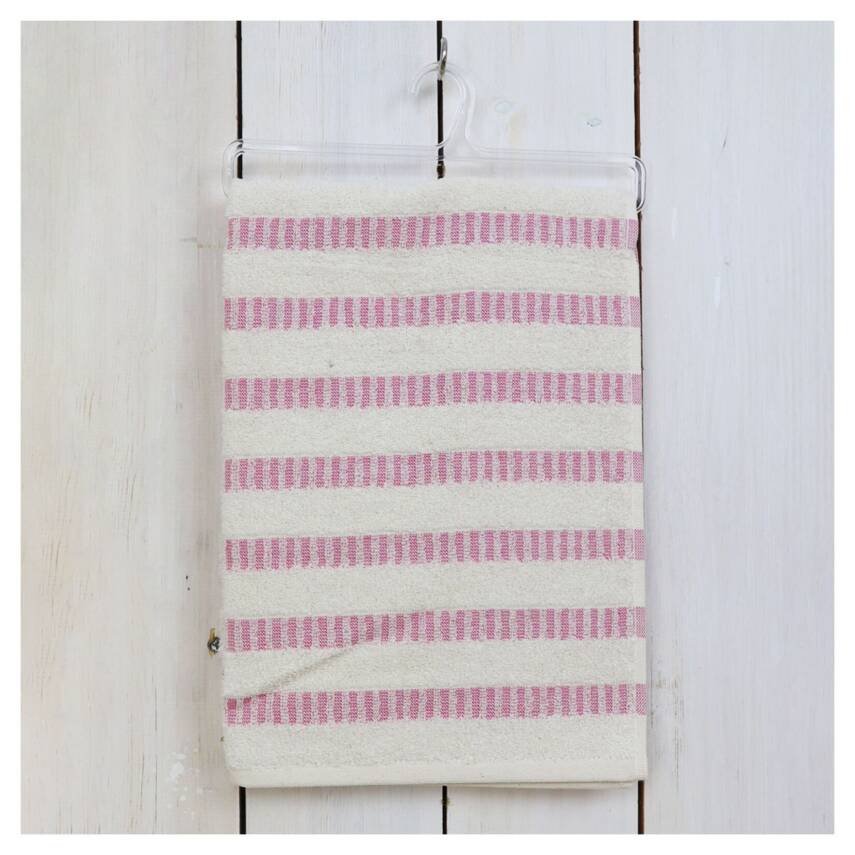 Chysis Bordürlü Fuşya Havlu 50 x 70 Cm - 1