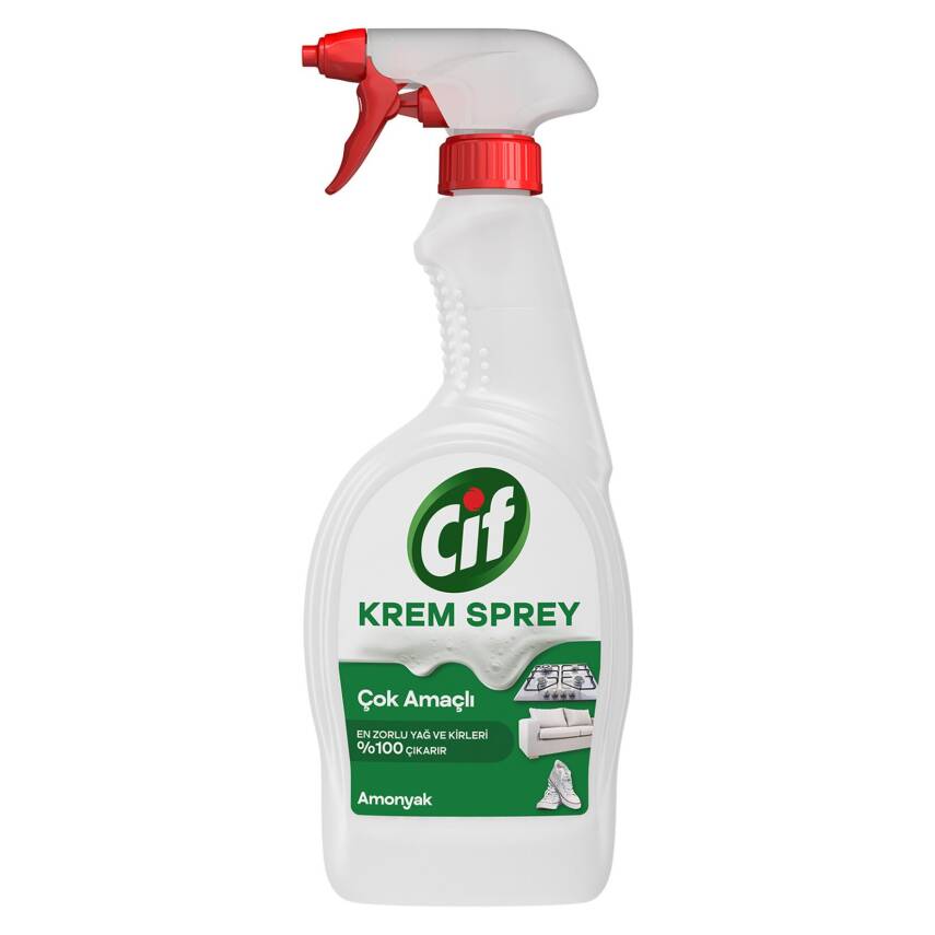 Cif Amonyak Çok Amaçlı Krem Sprey 750 Ml - 1