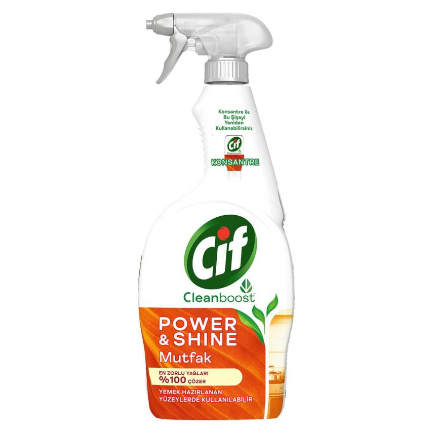 Cif Sprey Power & Shine Mutfak 750 Ml - 1