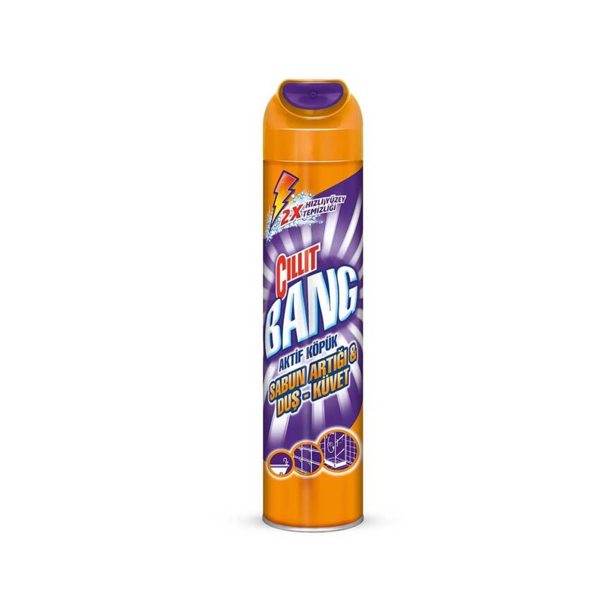 Cillit Bang Banyo Temizleyici Aktif Köpük 600 Ml - 1