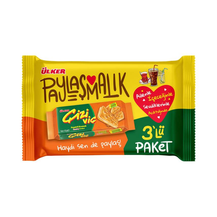 Çiziviç Peynirli Sandviç Kraker 246 G - 1