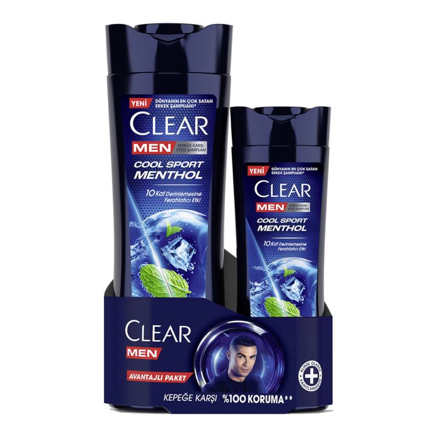 Clear Men Cool Sport Şampuan Copack 350+180 Ml - 1