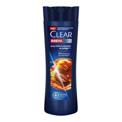 Clear Men Kepeğe Karşı Etkili Şampuan Saç Dökülmesine Karşı Kahve Çekirdeği Özü 350 ml - Clear