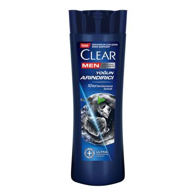 Clear Men Kepeğe Karşı Etkili Şampuan Yoğun Arındırıcı Kömür İle 350 ml - Clear