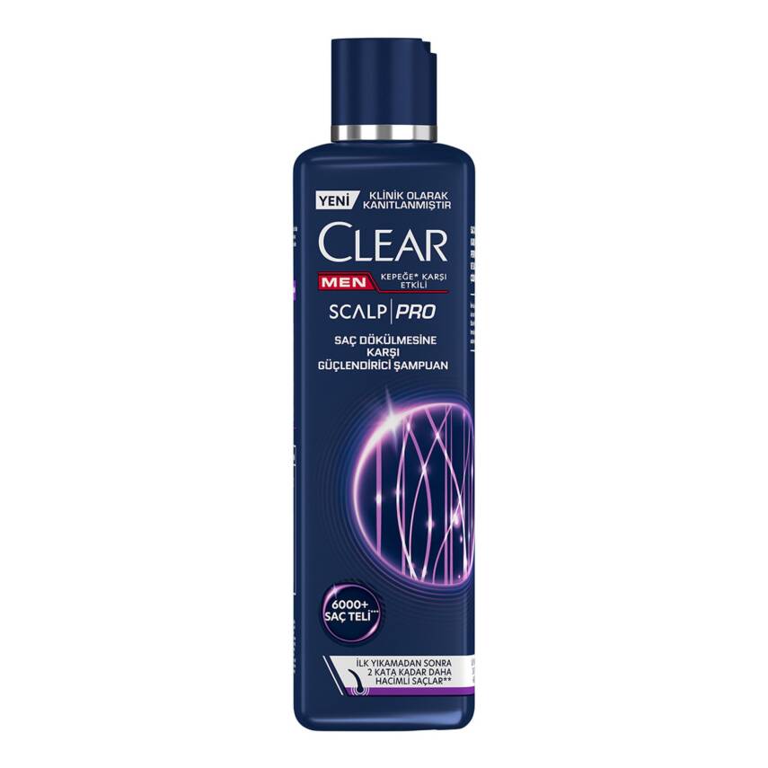 Clear Men Scalp Pro Saç Dökülmesine Karşı Güçlendirici Şampuan 300 ml - 1