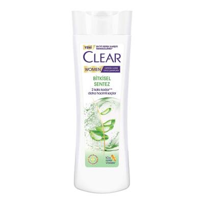 Clear Women Kepeğe Karşı Etkili Şampuan Bitkisel Sentez Aloe Vera & Çay Ağacı Yağı 350 ml - Clear