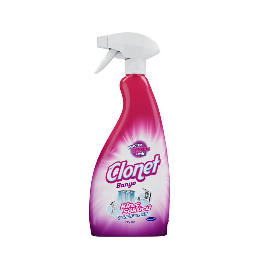 Clonet Banyo Kireç Sökücü Sprey 750 Ml - 1