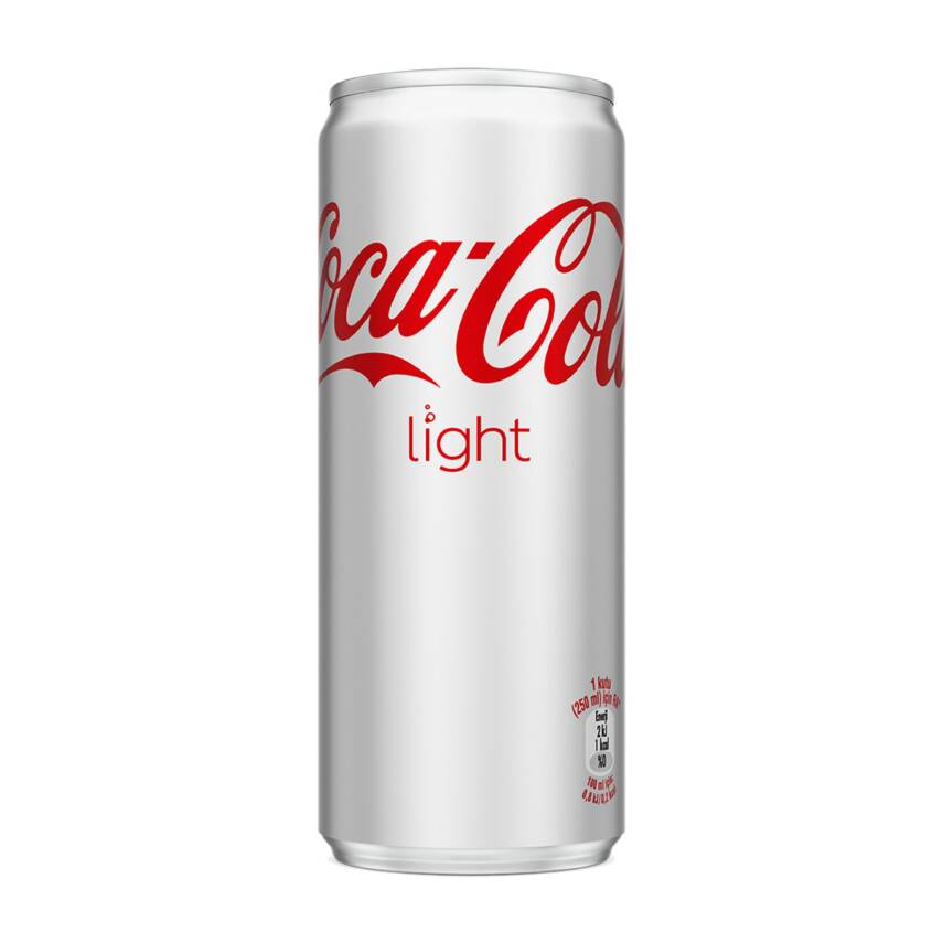 Coca-Cola Light Kutu 250 ML - 1
