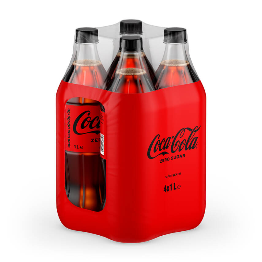 Coca-Cola Zero Sugar Pet 4x1 L - 1