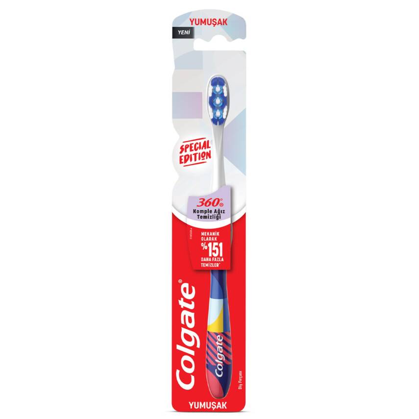 Colgate 360 Special Edition Yumuşak Diş Fırçası - 1