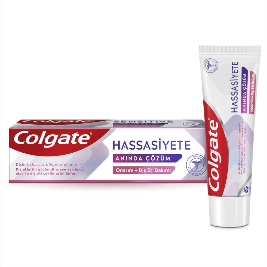 Colgate Hassasiyete Anında Çözüm Onarım ve Diş Eti Bakımı Diş Macunu 75 ml - 1