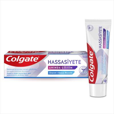 Colgate Hassasiyete Anında Çözüm Onarım ve Hassas Beyazlık Diş Macunu 75 ml - Colgate