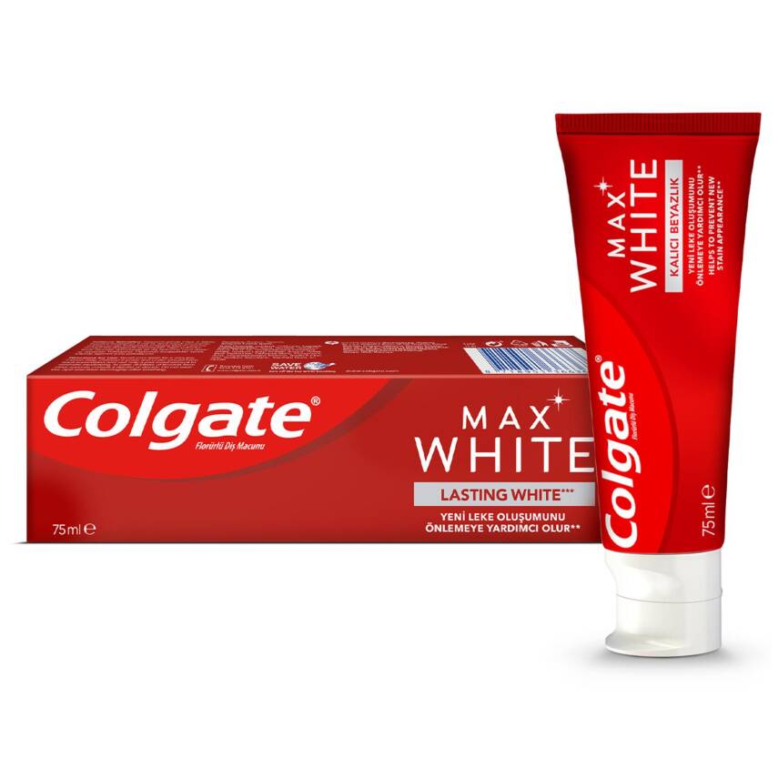 Colgate Max White Kalıcı Beyazlık Diş Macunu 75 Ml - 1
