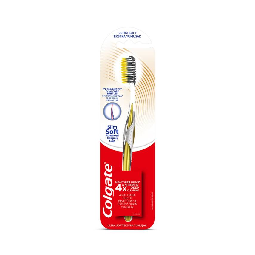 Colgate Mikro İnce Gelişmiş Gold Ekstra Yumuşak Diş Firçasi - 1