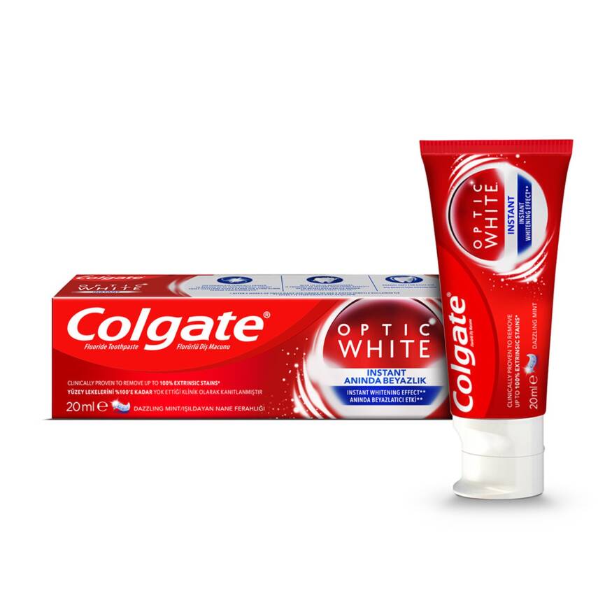Colgate Optic White Anında Beyazlık Diş Macunu 20 Ml - 1