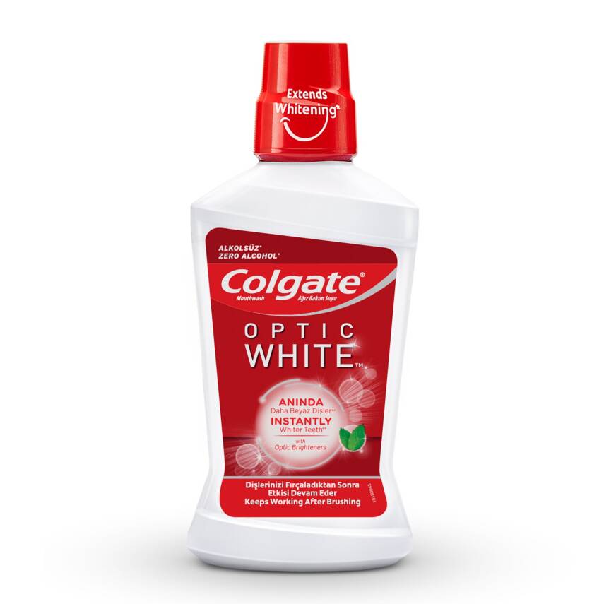 Colgate Optic White Beyazlatici Ağiz Bakim Suyu 250 Ml - 1