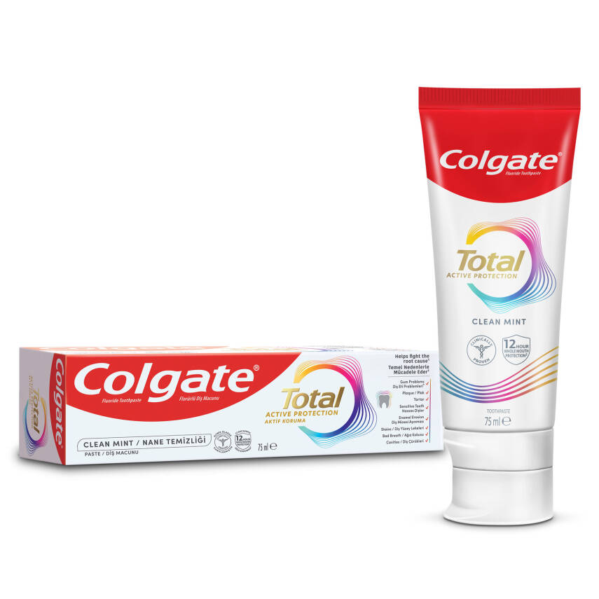Colgate Total Nane Temizliği Akif Koruma Diş Macunu 75 Ml - 1