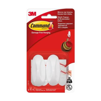 Command Kucuk Boy Askı 2 Adet - Command