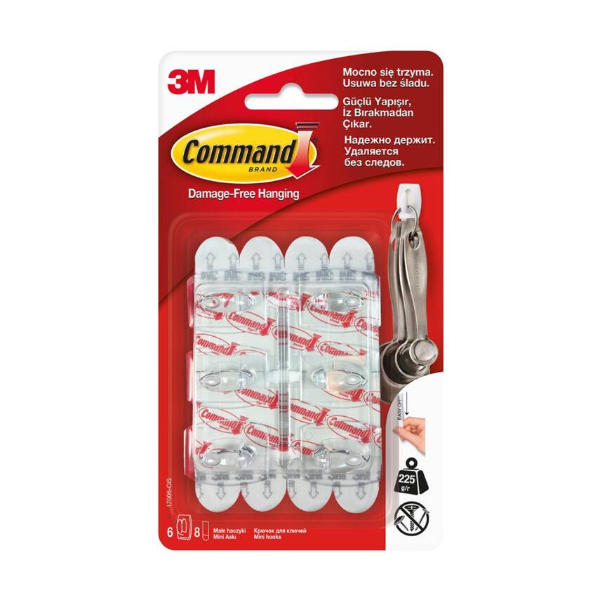 Command Mini Askı 6'lı - 1