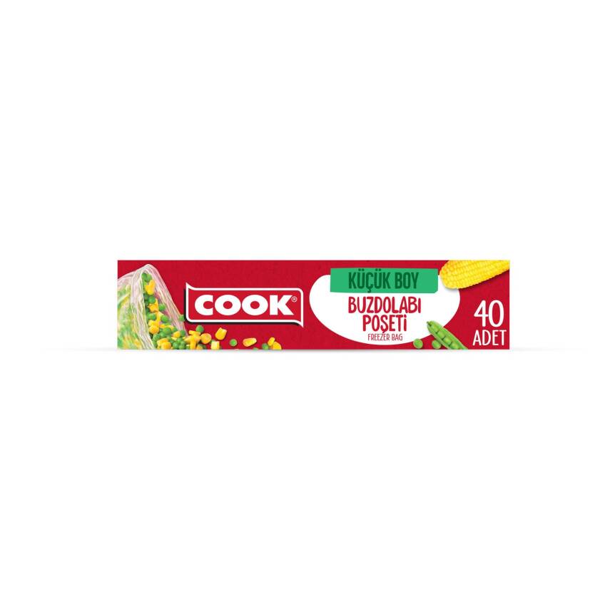 Cook Buzdolabı Poşeti Küçük 40'lı - 1