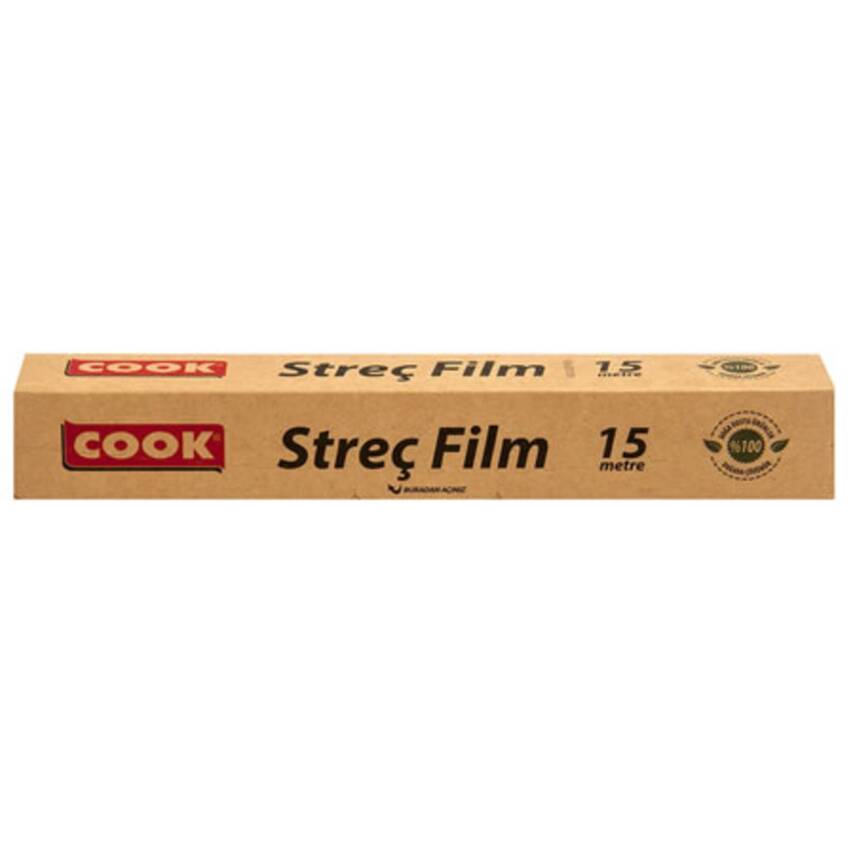 Cook Doğada Çözünür Streç Film 15 M - 1