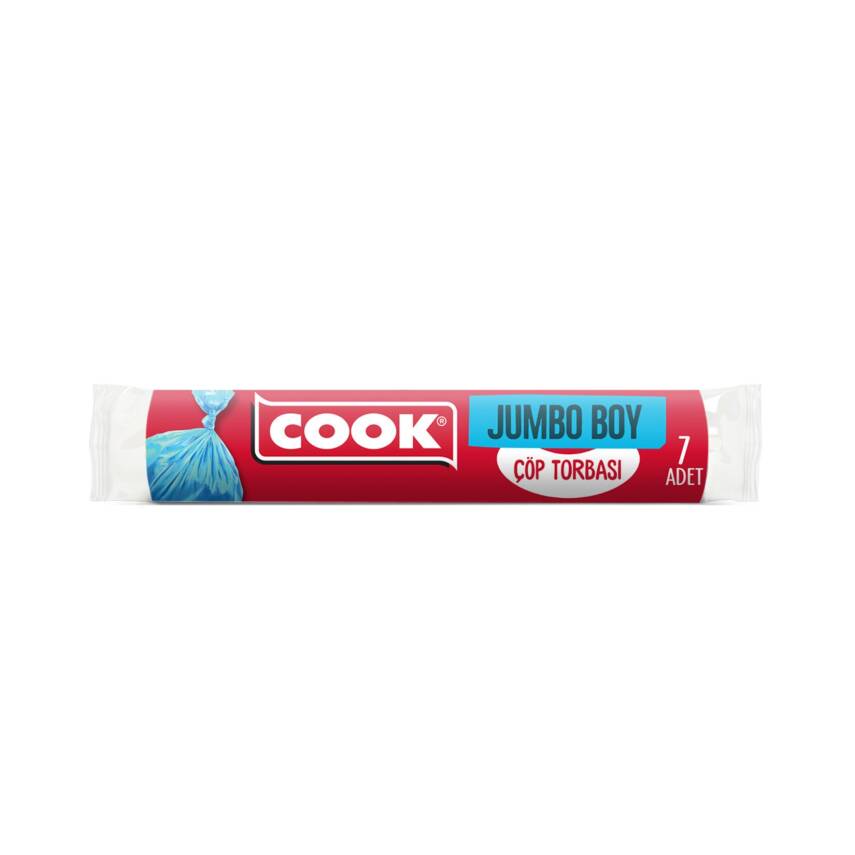 Cook Jumbo Boy Çöp Torbası 7 Adet - 1