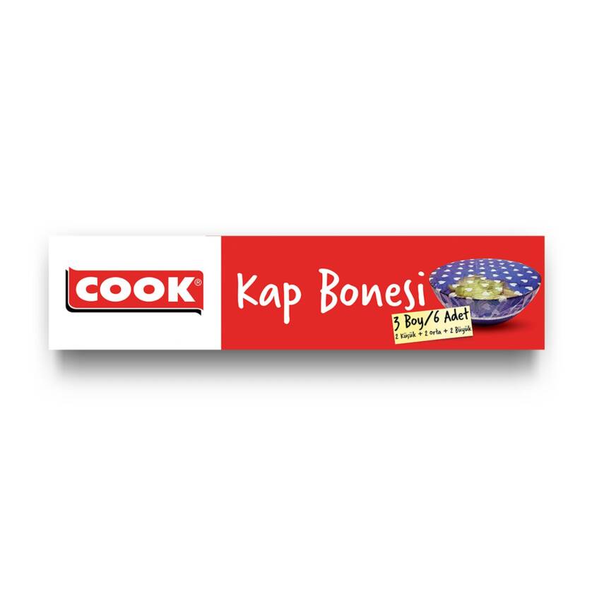 Cook Kap Bonesi 3 Boy 6 Adet - 1