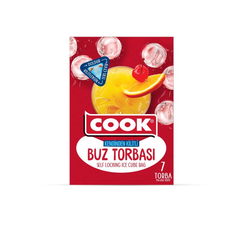 Cook Kendinden Kilitli Buz Torbası 7 Adet - 1