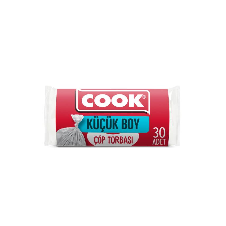 Cook Küçük Boy Çöp Torbası Kokusuz 30'lu - 1