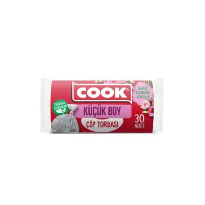 Cook Küçük Çöp Torbası Bahar Çiçekleri 30 Adet - Cook