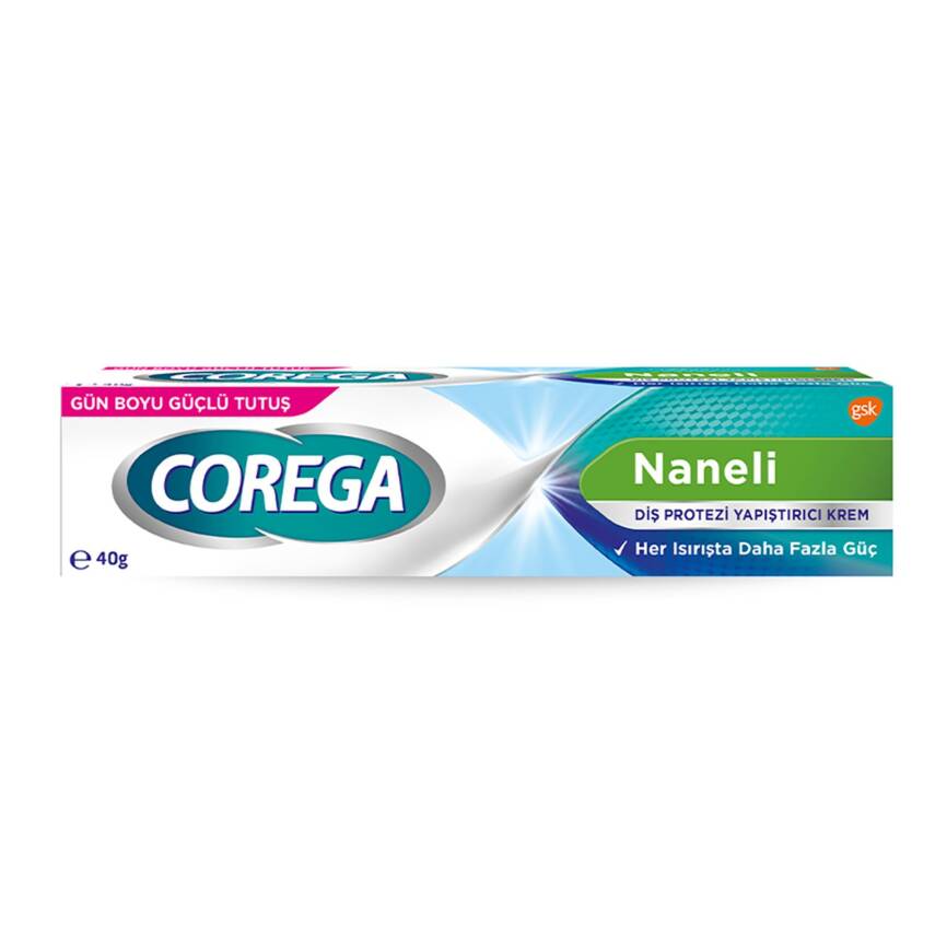 Corega Diş Protezi Yapıştırıcı Krem 40 G - 1
